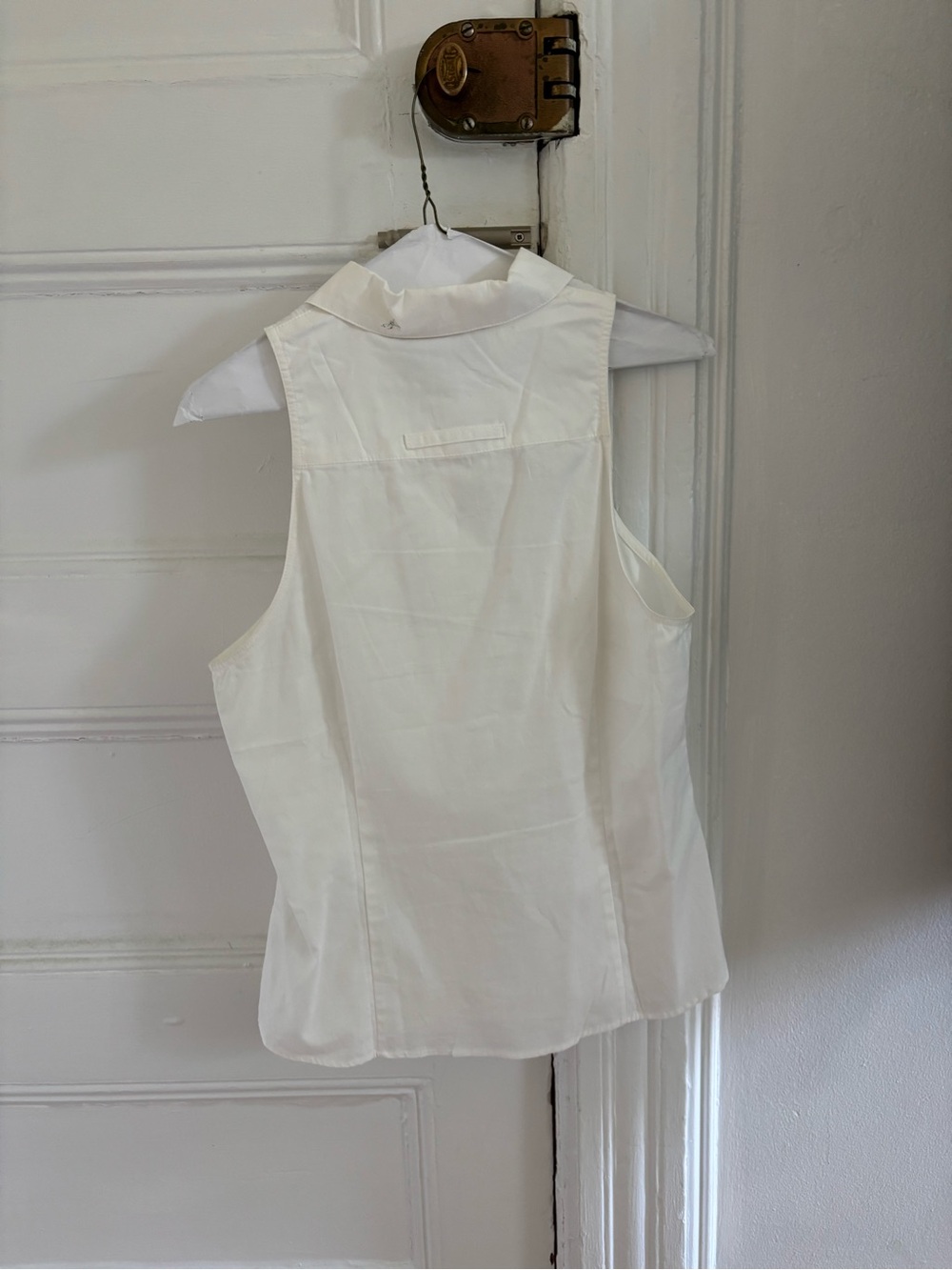 Geel Button Tank - White - Picture 2 of 3